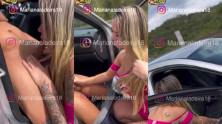 Mari Ladeira deu no acostamento