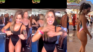 Bru Luccas dançando...