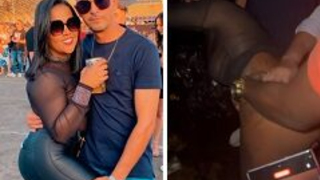 Casada fodendo com vários no show Henrique e Juliano em Goiânia