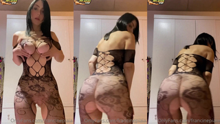 Fran Piaia num lingerie...