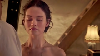 Lily James transando