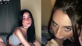 Boa menina chupando...
