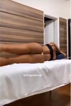 Gracyanne massagem