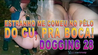 Estranho me comeu no pêlo - Do cu, pra boca! - Dogging 28 | Cristina Almeida