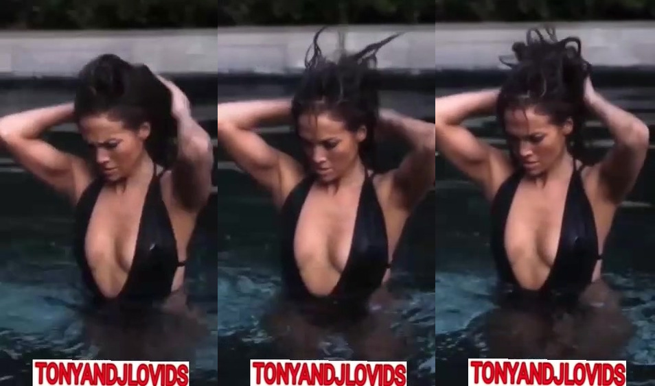 Jlo in the pool