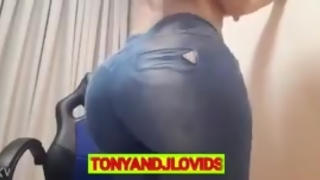 Butt in pants