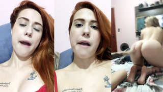 Molly Red e amiga em live privada