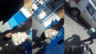 Ninfetinha peitudinha de legg na porta da escola