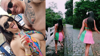 Suellen se exibindo
