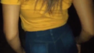 Fez anal com a gostosa no mato de madrugada
