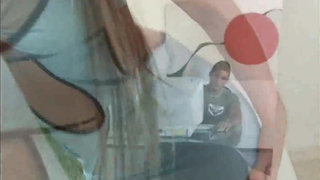 Milena Santos levando varada no cu