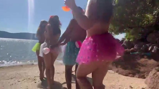 Carnaval na praia e melhor
