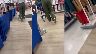 A gostosona tava se exibindo pra minha câmera, se curvando 5 vezes cada vez que se vi