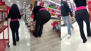 Nossa, uma porto-riquenha gostosa no Target. Olha só o que ela fala no final ????