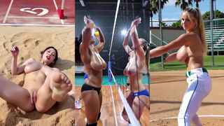 bouncing tits