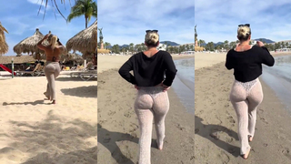 Ela Balança Gostoso o Rabão