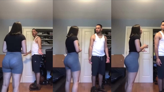 Porra que bunda deliciosa