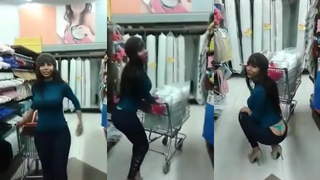 Morena Safada no mercado