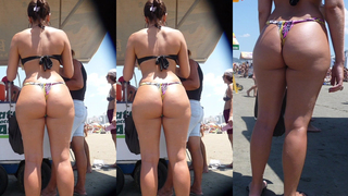 Gostosa e Safada na praia