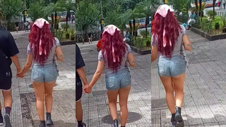 De shortinho do lado do corno 3