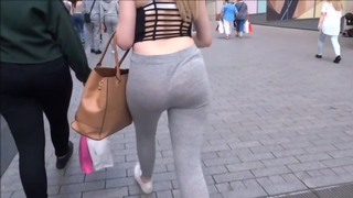 Loira Gostosa de legg transparente