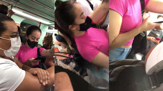 Rabuda no metro percebeu (2)