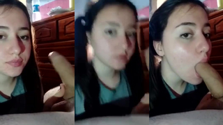 Se filmou com o pau na boca