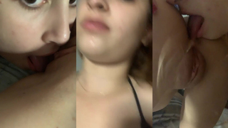 Amiga caiu na net chupando a buceta e o cuzinho da outra