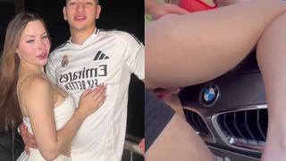 Ana Schultz e Primo tomando pirocada na bmw ate gozar