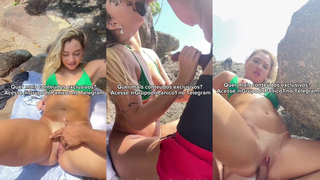 Thay Napoleão (Brasiloirinha) dando muito na praia