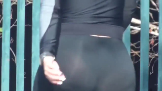 rabuda de legg transparente