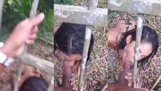 ela queria dar pro vizinho mas não sabia como pedir pro corno teve que improvisar 1