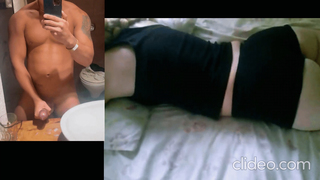 Ficou doido no rabo dela