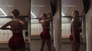 Babi Muniz na Academia todo Gostosa de Legging (4)
