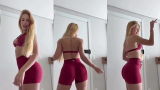 Babi Muniz todo Gostosa no Legging (3)