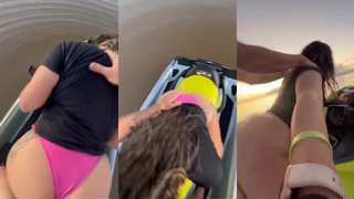 Rapidinha no jet ski