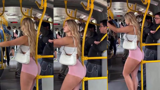 Quem não queria ser esse apoio de mão do ônibus