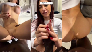 Alexia Dhein fodendo arreganhada com o negro pirocudo Jefão
