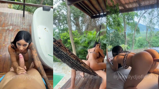 Jamilly danadinha transando quicando na piroca em foda na rede