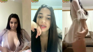 Videos de peituda gostosa Andy Silve fazendo lives no FaceCast